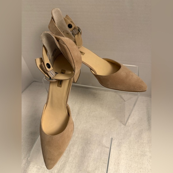 Paul Green Suede Ankle Strap Block Heel Pumps | Size 9 | NWT - Picture 4 of 13